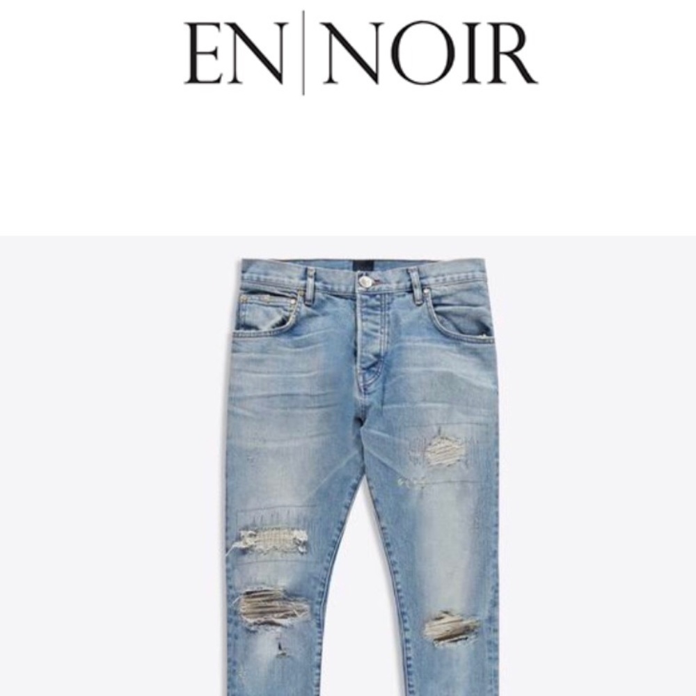 En Noir Cobain Wash Jeans